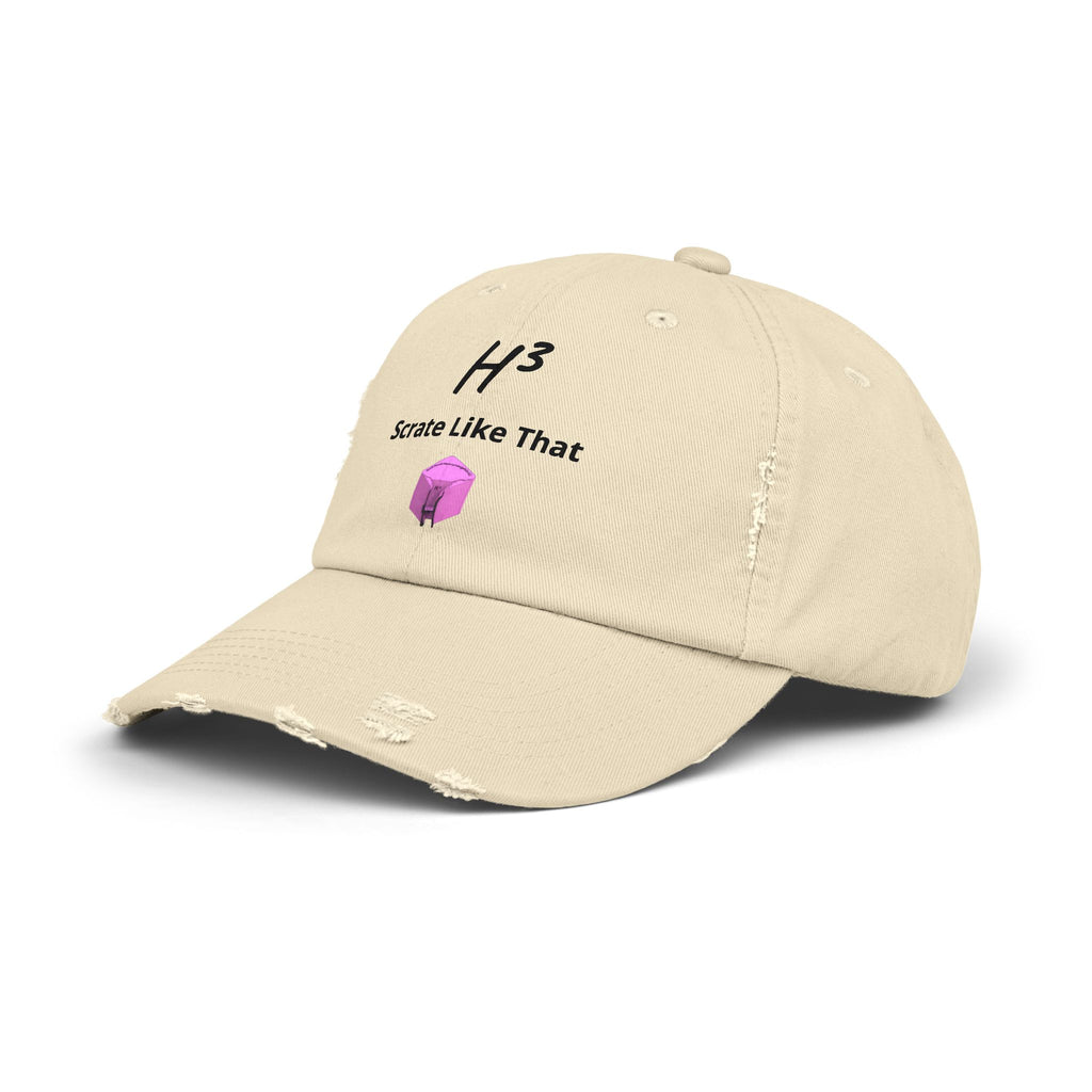 H3 Unisex Distressed Cap (New)
