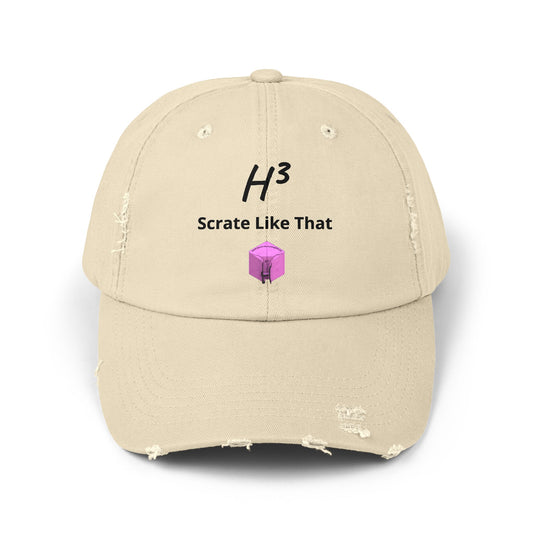 H3 Unisex Distressed Cap (New)